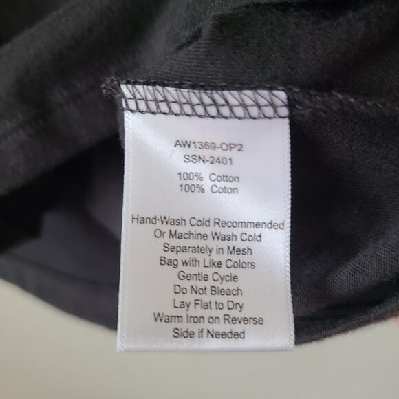 ATM Women’s Tee Shirt Pullover Top Size Large Black Casual Minimalist Everyday - Picture 8 of 9